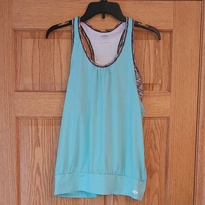 Maurcies In Motion Tank With Built In Sprots Bra